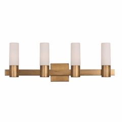 Maxim Contessa 4-LT Bath Vanity Light - Natural Aged Brass - 22414SWNAB