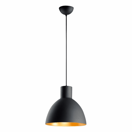 Maxim Cora 1-LT Pendant - Black / Gold - 11024BKGLD