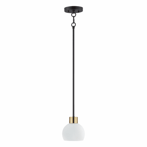 Maxim Coraline 1-Light Mini Pendant - Bronze Rupert - 91270SWBZSBR