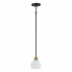 Maxim Coraline 1-Light Mini Pendant - Bronze Rupert - 91270SWBZSBR
