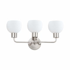 Maxim Coraline 3-Light Bath Vanity - Satin Nickel - 11273SWSN Maxim Coraline 3-Light Bath Vanity - Satin Nickel - 11273SWSN