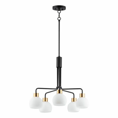 Maxim Coraline 5-Light Chandelier - Bronze Rupert - 11277SWBZSBR