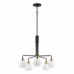 Maxim Coraline 5-Light Chandelier - Bronze Rupert - 11277SWBZSBR Maxim Coraline 5-Light Chandelier - Bronze Rupert - 11277SWBZSBR