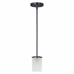 Maxim Corona 1-Light Mini Pendant - Black - 90200FTBK