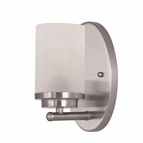 Maxim Corona 1-LT Wall Sconce - Satin Nickel - 10211FTSN