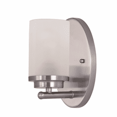 Maxim Corona 1-LT Wall Sconce - Satin Nickel - 10211FTSN Maxim Corona 1-LT Wall Sconce - Satin Nickel - 10211FTSN