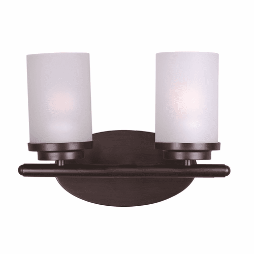 Maxim Corona 2-LT Bath Vanity Light - Oil Rubbed Bronze - 10212FTOI
