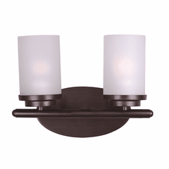 Maxim Corona 2-LT Bath Vanity Light - Oil Rubbed Bronze - 10212FTOI