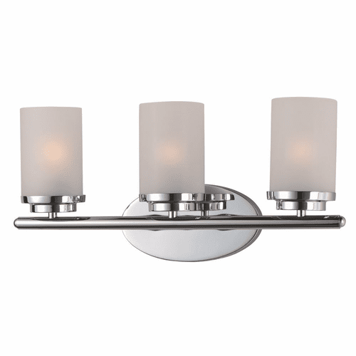 Maxim Corona 3-LT Bath Vanity Light - Polished Chrome - 10213FTPC