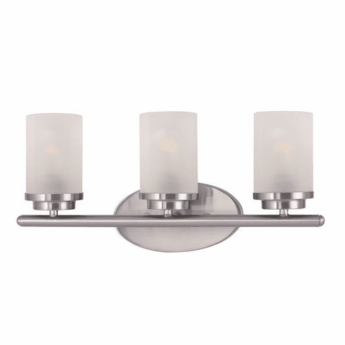 Maxim Corona 3-LT Bath Vanity Light - Satin Nickel - 10213FTSN
