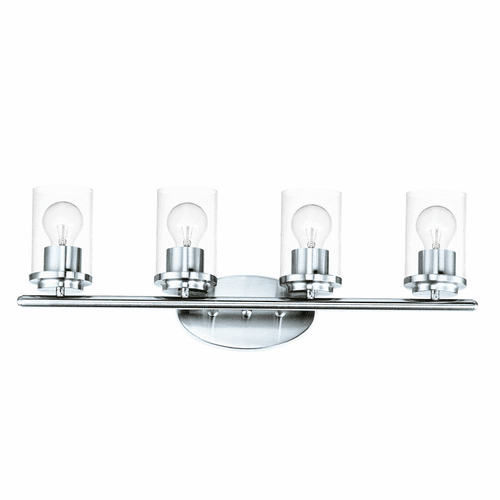 Maxim Corona 4-Light Bath Vanity - Polished Chrome - 10214CLPC