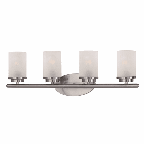 Maxim Corona 4-LT Bath Vanity Light - Satin Nickel - 10214FTSN