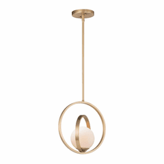 Maxim Coronet 1-LT Pendant - Satin Brass - 26052SWSBR