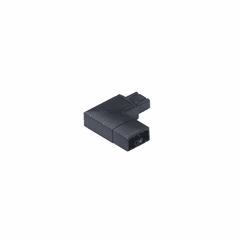 Maxim CounterMax MX-L-24-SS 90 Degree Connector, Left - Black - 89830BK