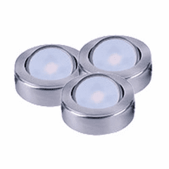 Maxim CounterMax MX-LD-AC LED Puck 2700K - Satin Nickel - 53836SN Maxim CounterMax MX-LD-AC LED Puck 2700K - Satin Nickel - 53836SN
