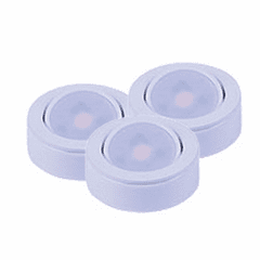 Maxim CounterMax MX-LD-AC LED Puck 3000K - White - 53835WT