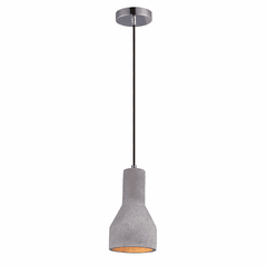 Maxim Crete 1-LT LED Pendant - Polished Chrome - 12392GYPC