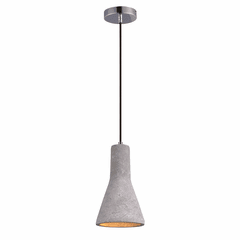 Maxim Crete 1-LT LED Pendant - Polished Chrome - 12394GYPC