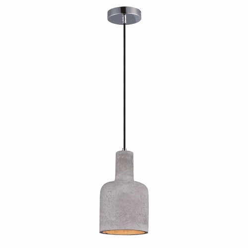 Maxim Crete 1-LT LED Pendant - Polished Chrome - 12395GYPC