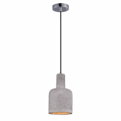 Maxim Crete 1-LT LED Pendant - Polished Chrome - 12395GYPC Maxim Crete 1-LT LED Pendant - Polished Chrome - 12395GYPC