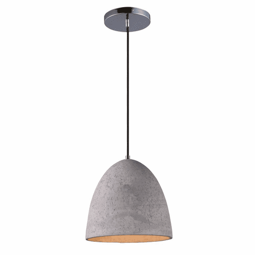 Maxim Crete 1-LT LED Pendant - Polished Chrome - 12397GYPC