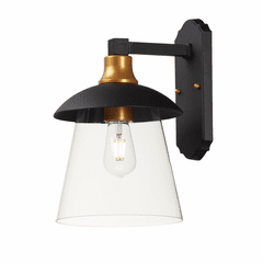 Maxim Crib LED 1-LT Outdoor Wall Mount - Bronze / Gold - 10316CLBZGLD