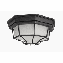 Maxim Crown Hill 2-LT Outdoor Flush Mount - Black - 1020BK Maxim Crown Hill 2-LT Outdoor Flush Mount - Black - 1020BK