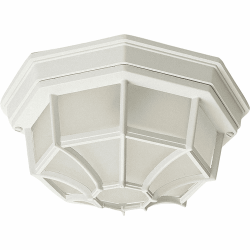 Maxim Crown Hill 2-LT Outdoor Flush Mount - White - 1020WT