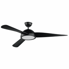 Maxim Cupola 52" LED 1-LT Ceiling Fan - Black - 88801BK