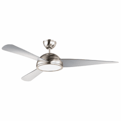 Maxim Cupola 52" LED 1-LT Ceiling Fan - Satin Nickel - 88801SN