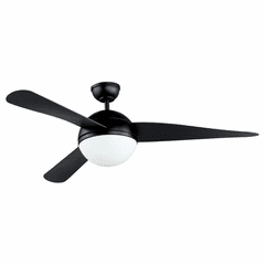 Maxim Cupola 52" LED 2-Light Ceiling Fan - Black - 88802BK