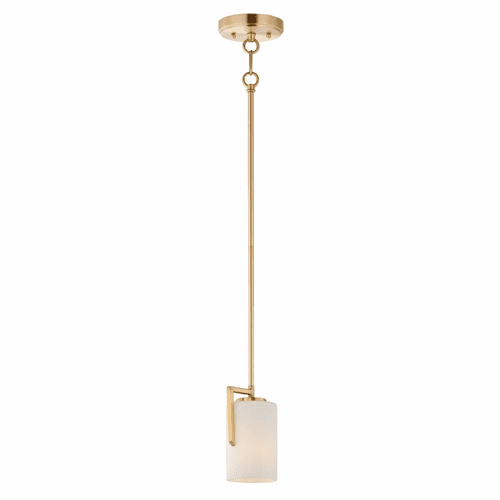 Maxim Dart 1-LT Mini Pendant - Satin Brass - 91280SWSBR