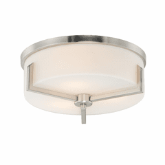 Maxim Dart 3-LT Flush Mount - Satin Nickel - 21280SWSN Maxim Dart 3-LT Flush Mount - Satin Nickel - 21280SWSN