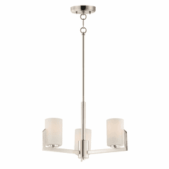 Maxim Dart 3-LT Mini Chandelier - Satin Nickel - 21285SWSN