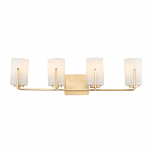 Maxim Dart 4-LT Bath Vanity Light - Satin Brass - 21284SWSBR