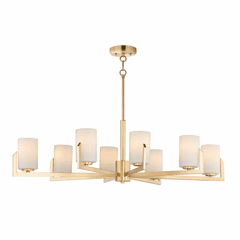 Maxim Dart 8-LT Chandelier - Satin Brass - 21288SWSBR