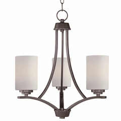 Maxim Deven 3-LT Mini Chandelier - Oil Rubbed Bronze - 20033SWOI