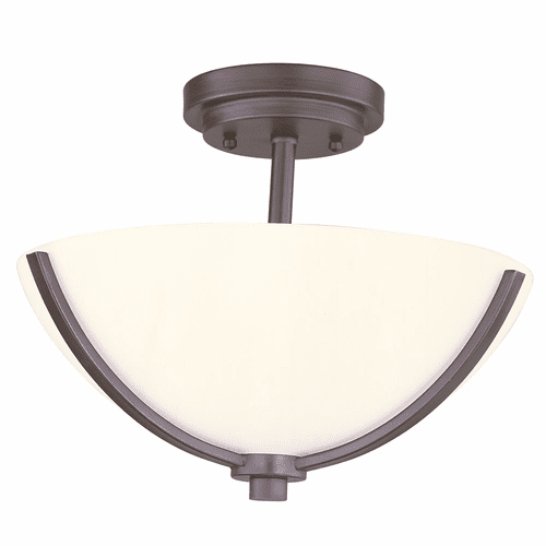 Maxim Deven 3-LT Semi-Flush Mount - Oil Rubbed Bronze - 20031SWOI