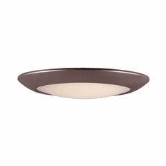 Maxim Diverse 13" 1-Light LED Flush Mount - Bronze - 57860WTBZ Maxim Diverse 13" 1-Light LED Flush Mount - Bronze - 57860WTBZ