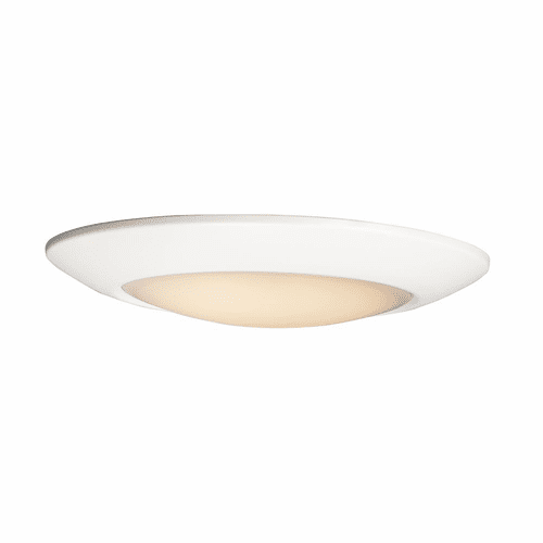 Maxim Diverse 13" 1-Light LED Flush Mount - White - 57861WTWT