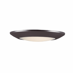 Maxim Diverse 9" 1-Light LED Flush Mount - Bronze - 57850WTBZ Maxim Diverse 9" 1-Light LED Flush Mount - Bronze - 57850WTBZ