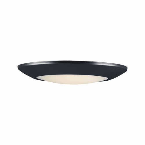 Maxim Diverse 9" LED Flush Mount 3000K Non-T24 - Black - 57850WTBK