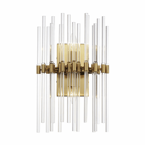 Maxim Divine 2-Light Wall Sconce - Heritage - 38409CLHR