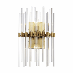 Maxim Divine 2-Light Wall Sconce - Heritage - 38409CLHR Maxim Divine 2-Light Wall Sconce - Heritage - 38409CLHR