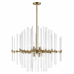 Maxim Divine 8-Light Chandelier - Heritage - 38406CLHR Maxim Divine 8-Light Chandelier - Heritage - 38406CLHR