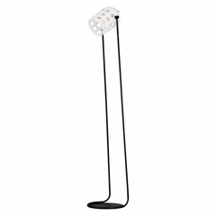 Maxim Dottie 1-Light Floor Lamp - Black - 21249WTBK