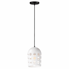 Maxim Dottie 1-Light Mini Pendant - Black - 21242WTBK
