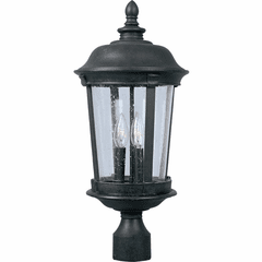 Maxim Dover Cast 3-LT Outdoor Pole/Post Lantern - Bronze - 3021CDBZ