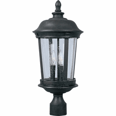 Maxim Dover Cast 3-LT Outdoor Pole/Post Lantern - Bronze - 3022CDBZ