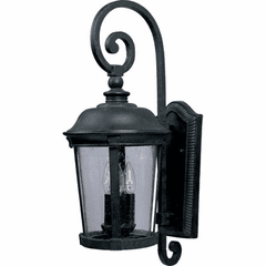 Maxim Dover VX 3-LT Outdoor Wall Lantern - Bronze - 40095CDBZ Maxim Dover VX 3-LT Outdoor Wall Lantern - Bronze - 40095CDBZ